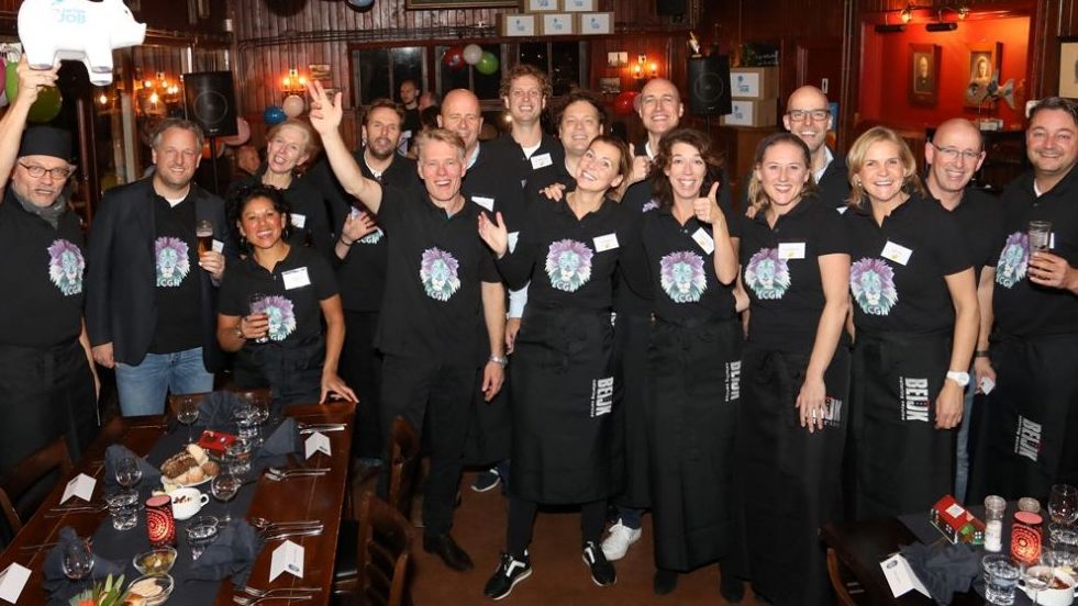 Lions Club Groningen-Haren kookt voor jarige job